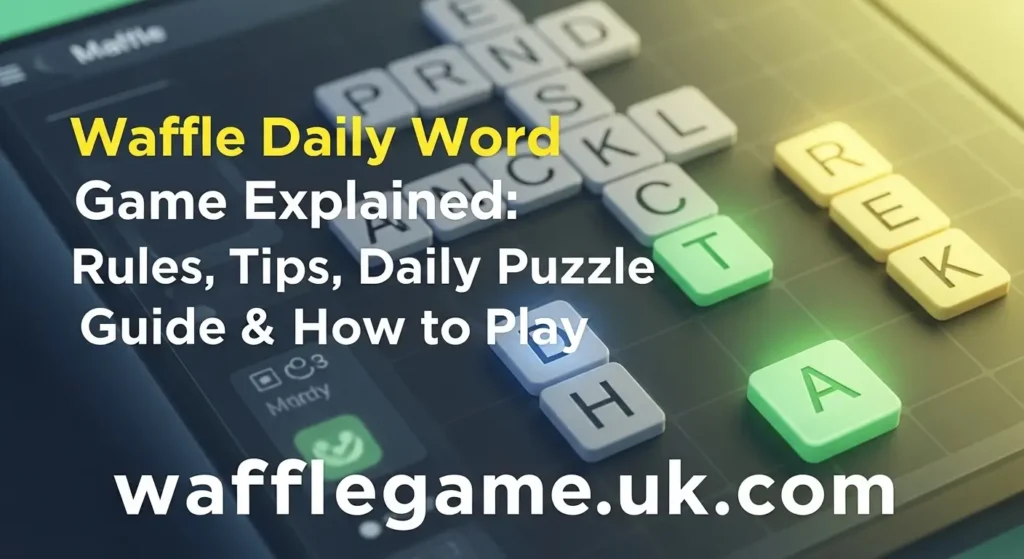 Waffle Daily Word Game