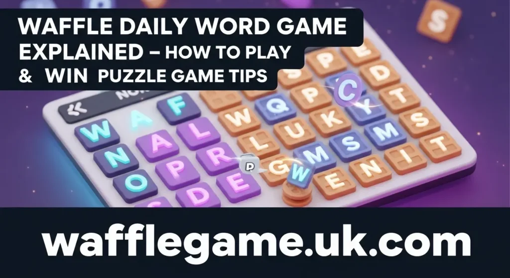 Waffle Daily Word Game 