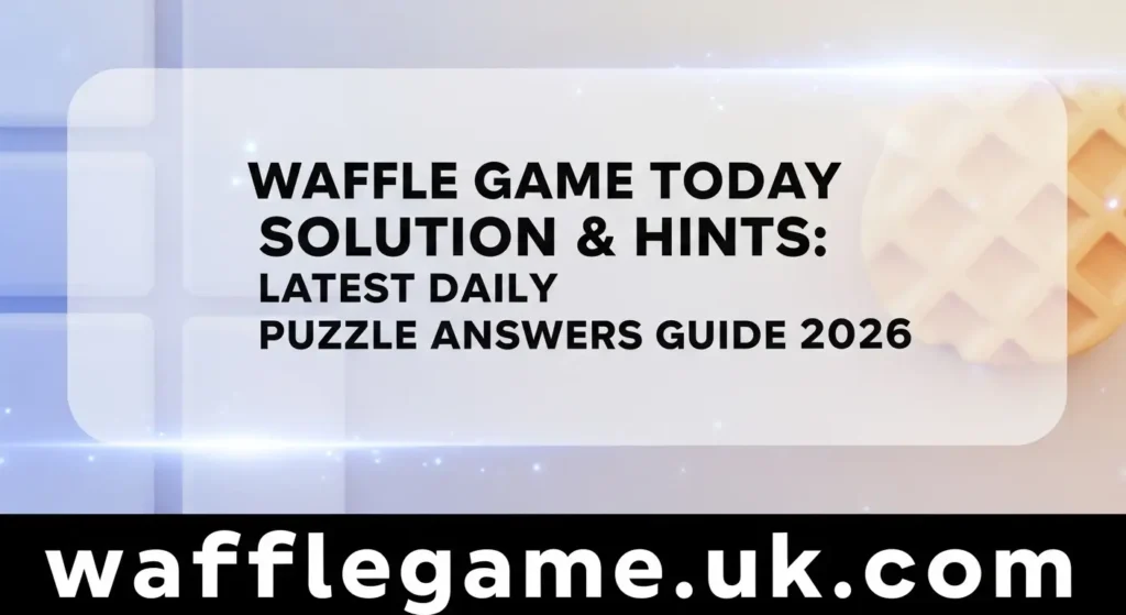 Waffle Game Today