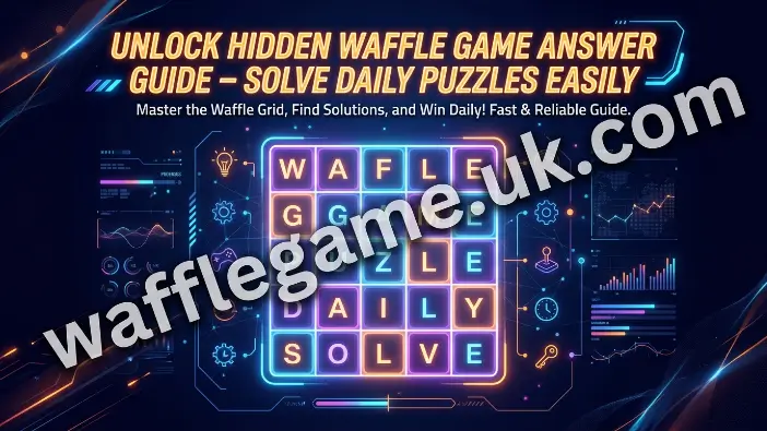 waffle game answer