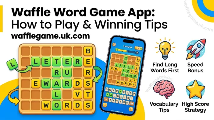 Waffle Word Game App