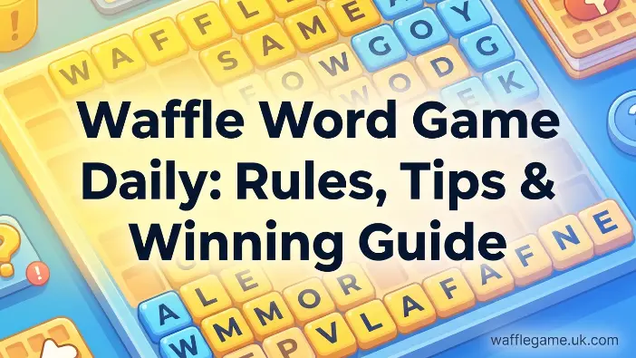 Waffle Word Game Daily