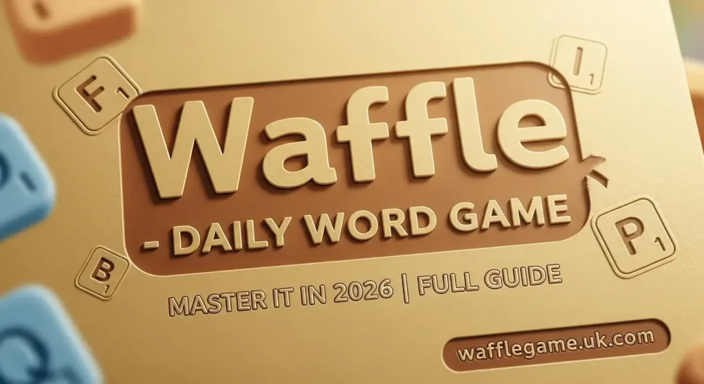 waffle - daily word game