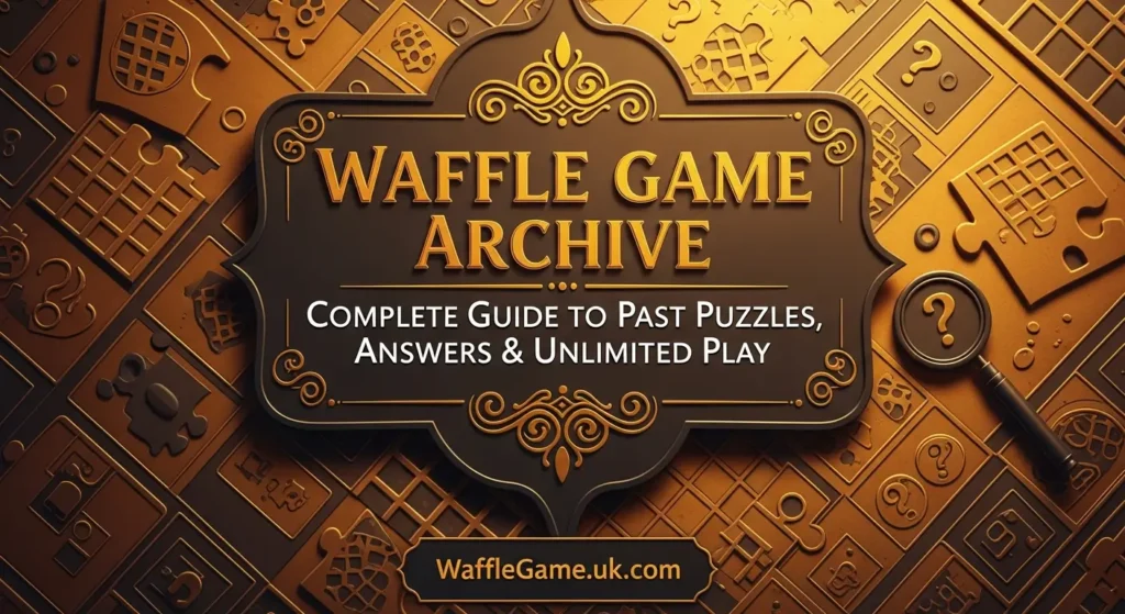 waffle game archive