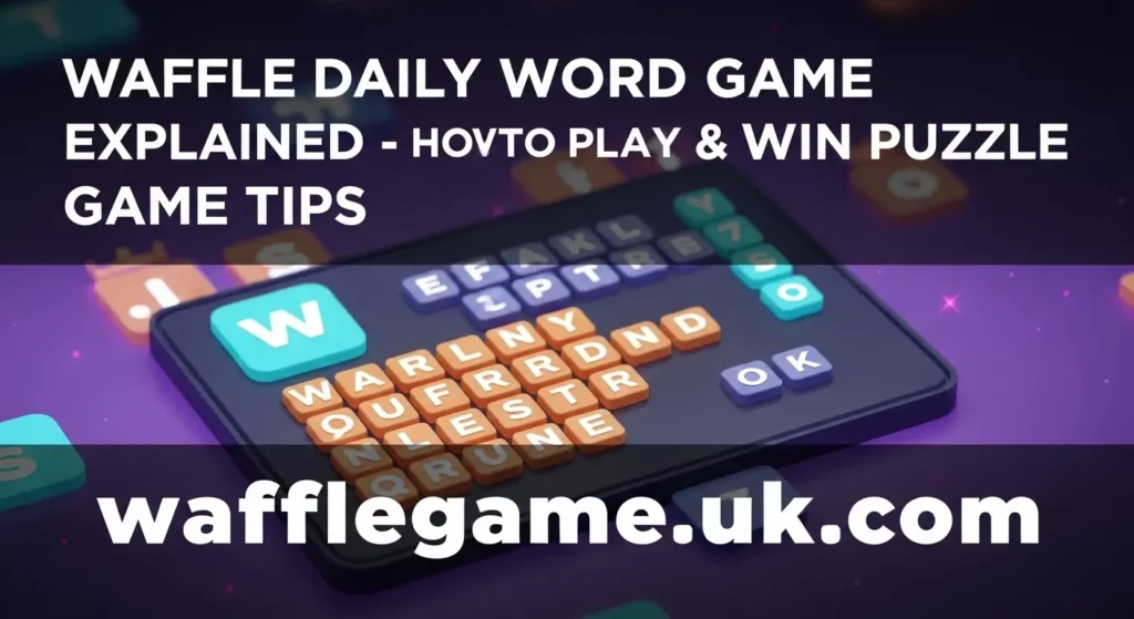 Waffle Daily Word Game