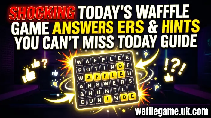 Today's waffle game
