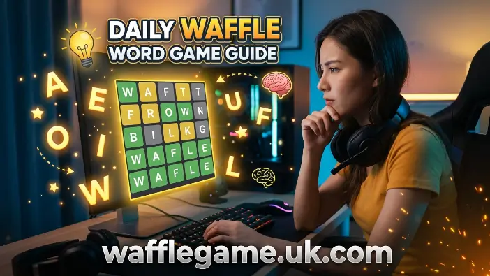 daily waffle word game