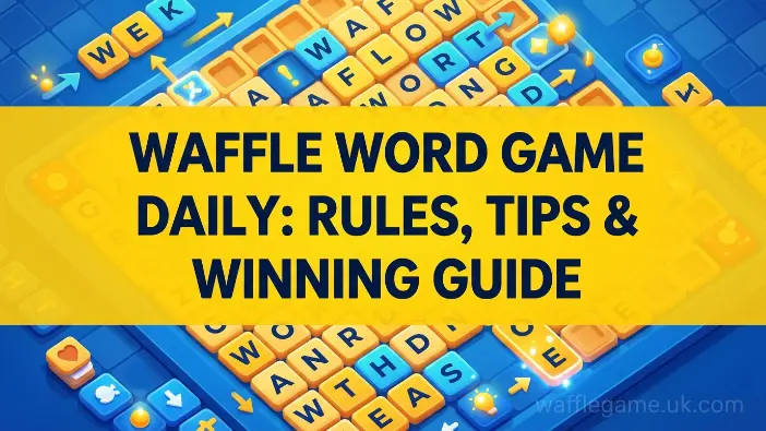 Waffle Word Game Daily